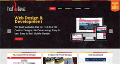 Desktop Screenshot of hotlavamedia.com